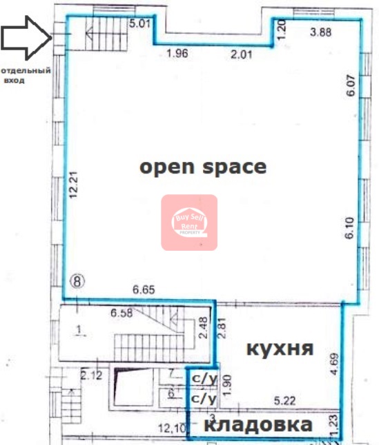 Красиловская 5 аренда 190 м2